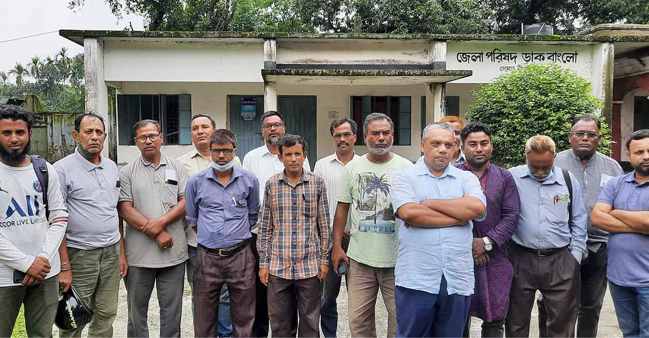 ডোমারে সাংবাদিক ঐক্য পরিষদের সভা অনুষ্ঠিত