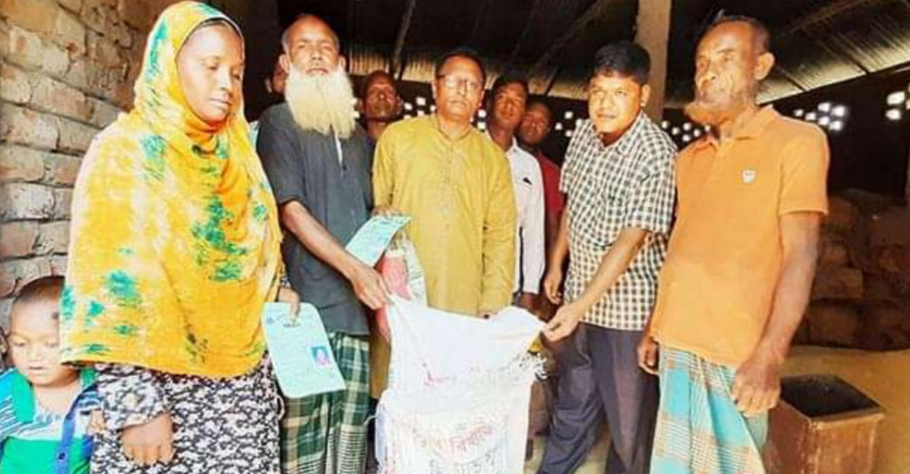 সোনারায়ে স্বল্পমূল্যে খাদ্যশস্য বিতরণ কার্যক্রমের উদ্বোধন